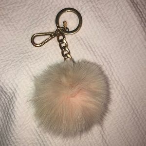 Michael Kors Pom Pom Keychain